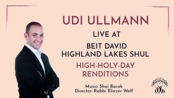 Udi Ullmann live at Beit David Highland Lakes Shul